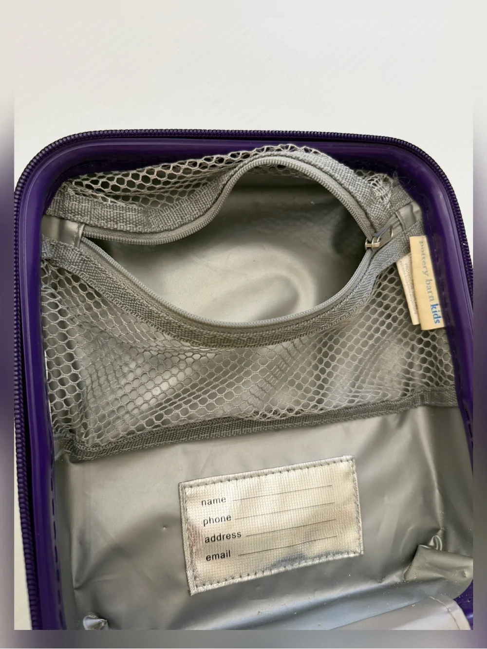 Pottery Barn Kids McKenzie Panda Print Hard Shell Lunch Box